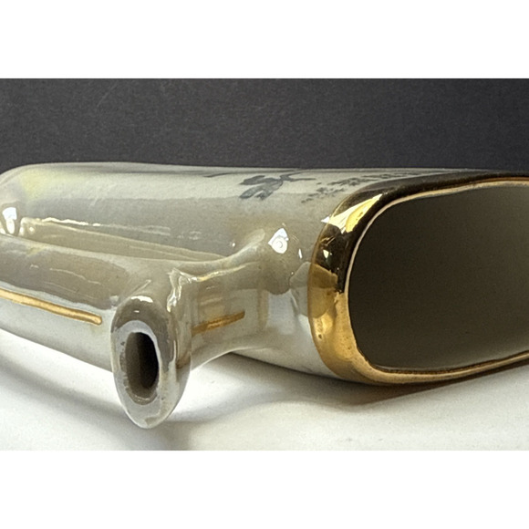 Old Karlovy Vary Czech Porcelain Hot Spring Water Sipping Cup Mug Lusterware - Picture 10 of 12